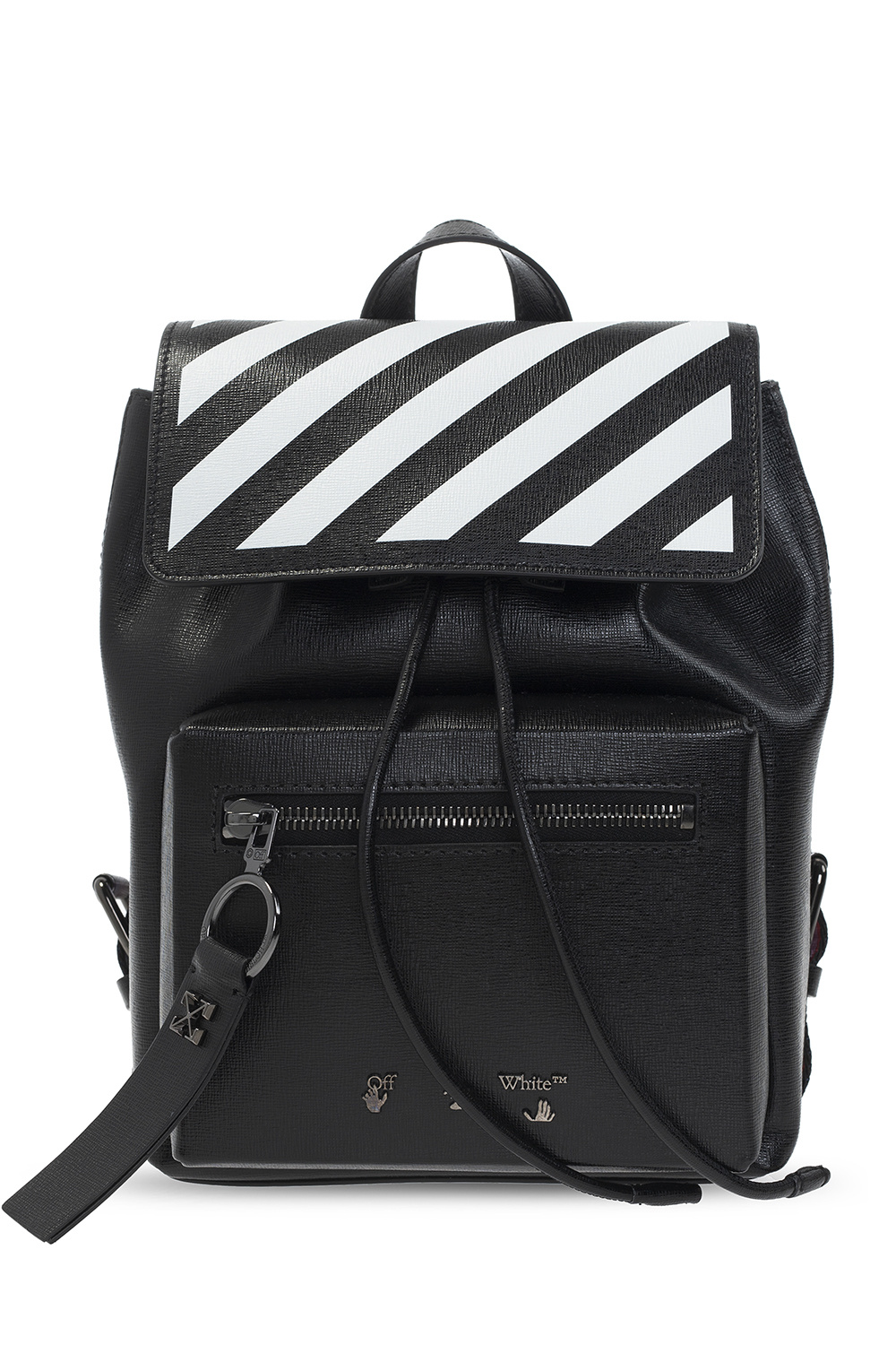 Off white best sale black diag backpack